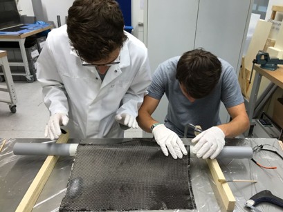 Wing manufacturing for the rocket glider